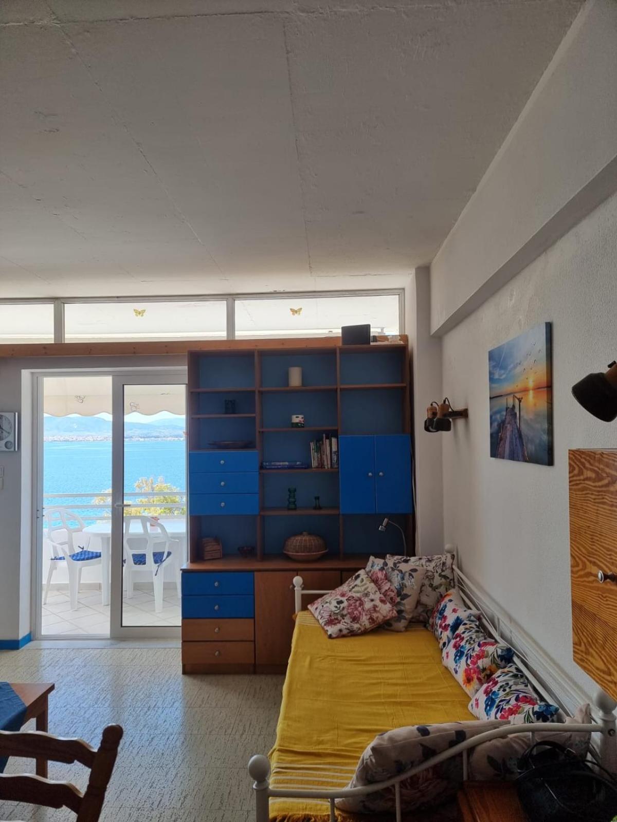 Atlas Apartment With Private Beach And Seaview Blue Loutráki Extérieur photo